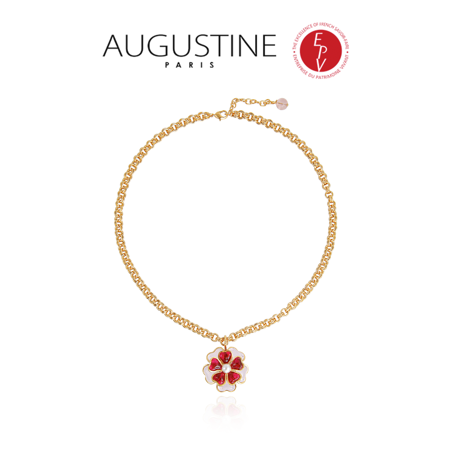 AZLOOK【法国进口】AUGUSTINE PARIS古法琉璃项链女高级感轻奢