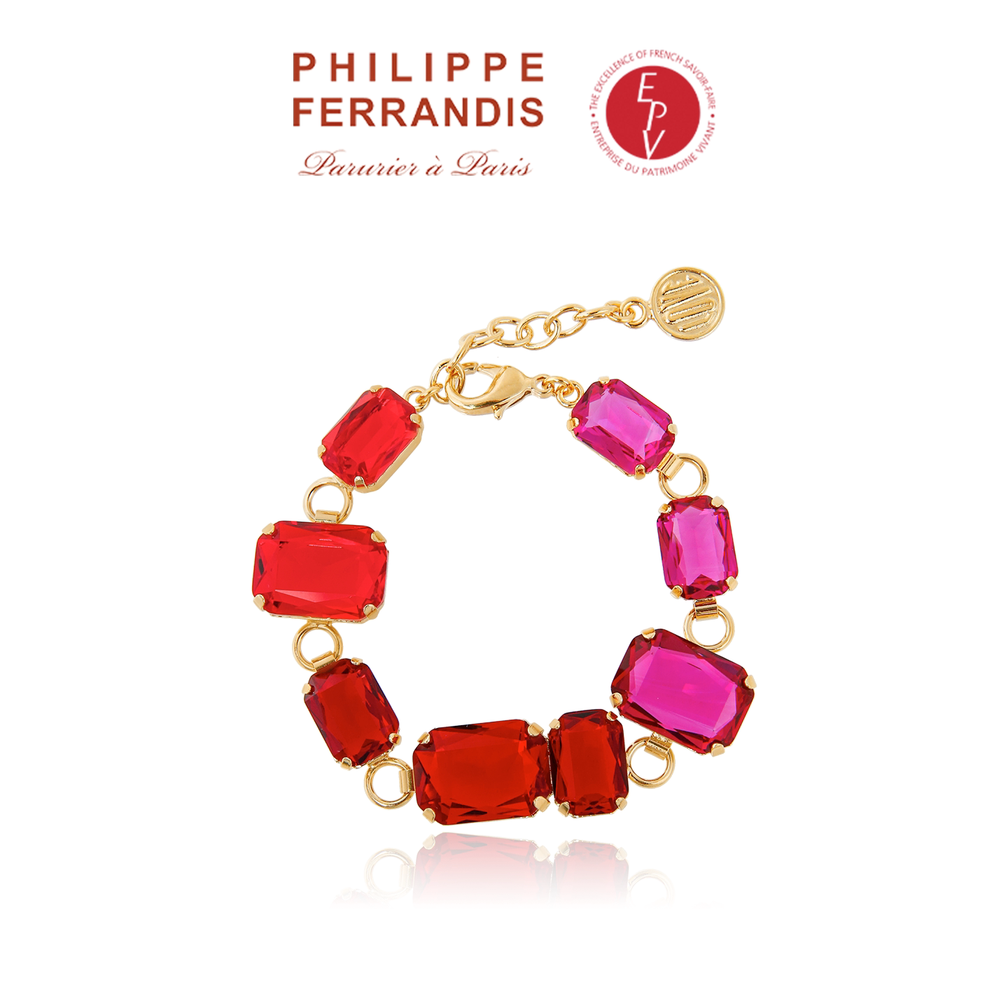 【AZLOOK】Philippe Ferrandis虹光蔷薇手链女高级感轻奢法式首饰