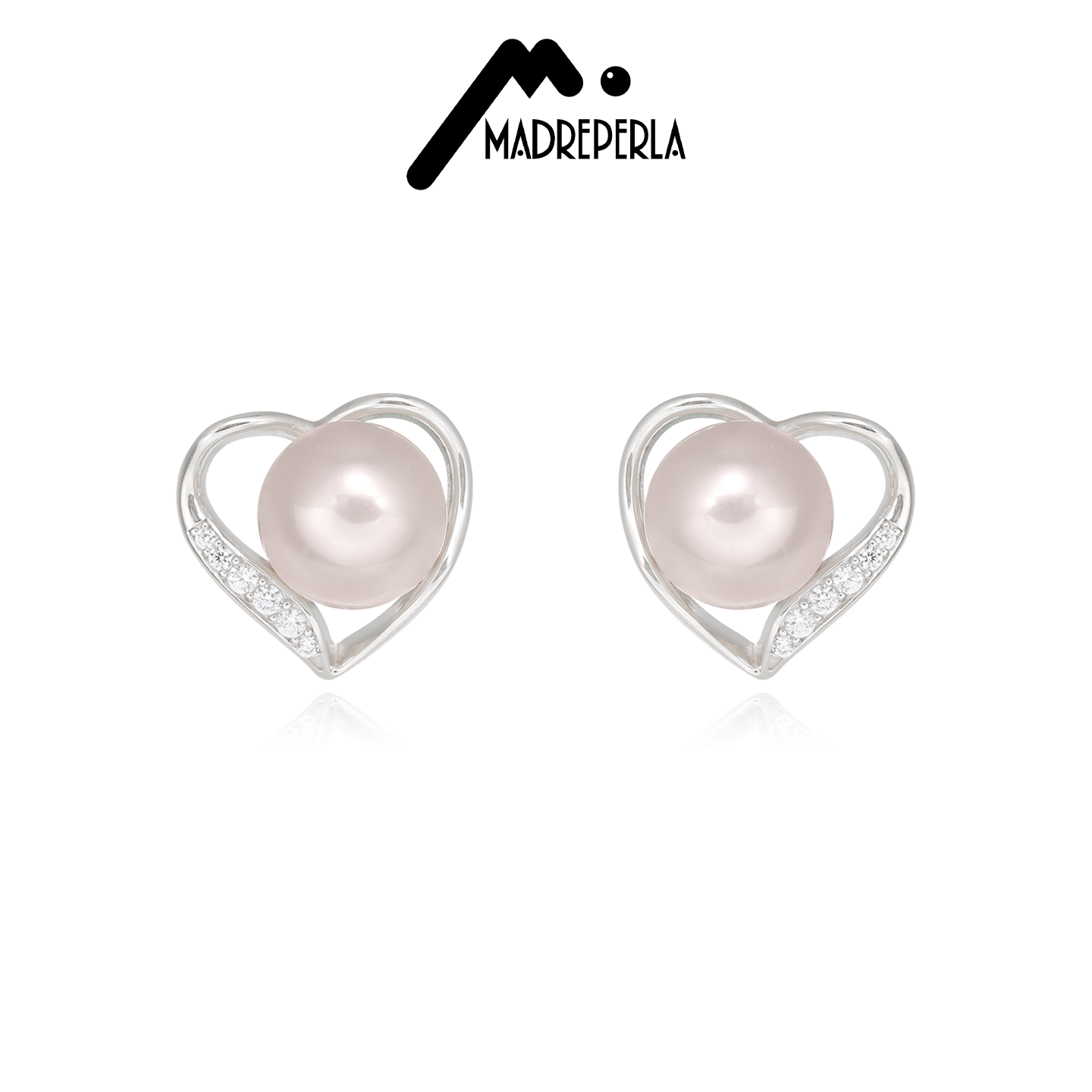 【AZLOOK】MADREPERLA玛贝拉珍珠爱心耳环女高级感耳钉爆款首饰品