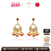 AZLOOK 耳钉耳饰 BIJOUX铃兰耳环女高级感气质新款 法国珈思 GAS