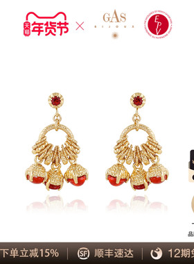 AZLOOK【法国珈思】GAS BIJOUX铃兰耳环女高级感气质新款耳钉耳饰