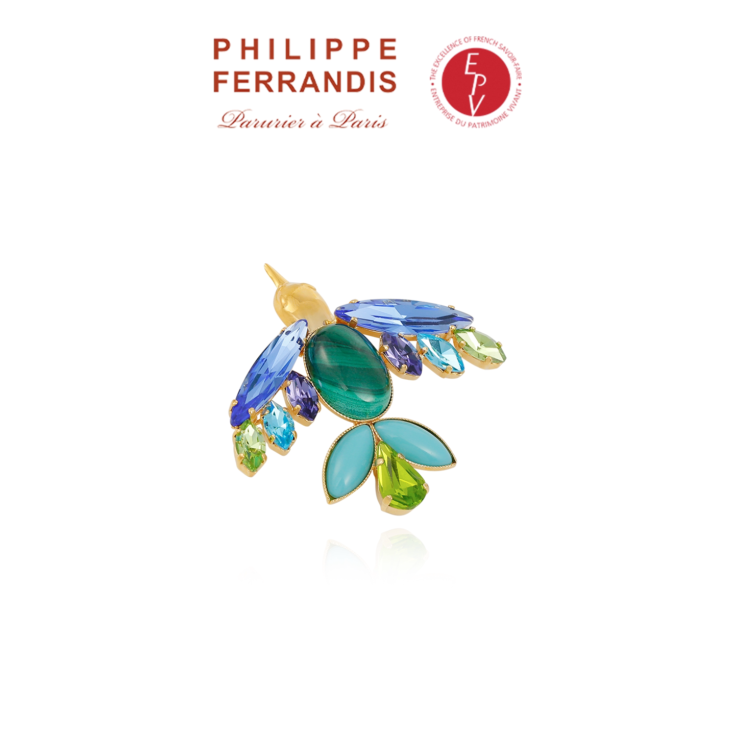 【AZLOOK】Philippe Ferrandis逐光之翼胸针女高级感轻奢时尚首饰