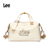 Lee皮质防水旅行包手提女包行李包单肩挎包大容量游泳健身包背包