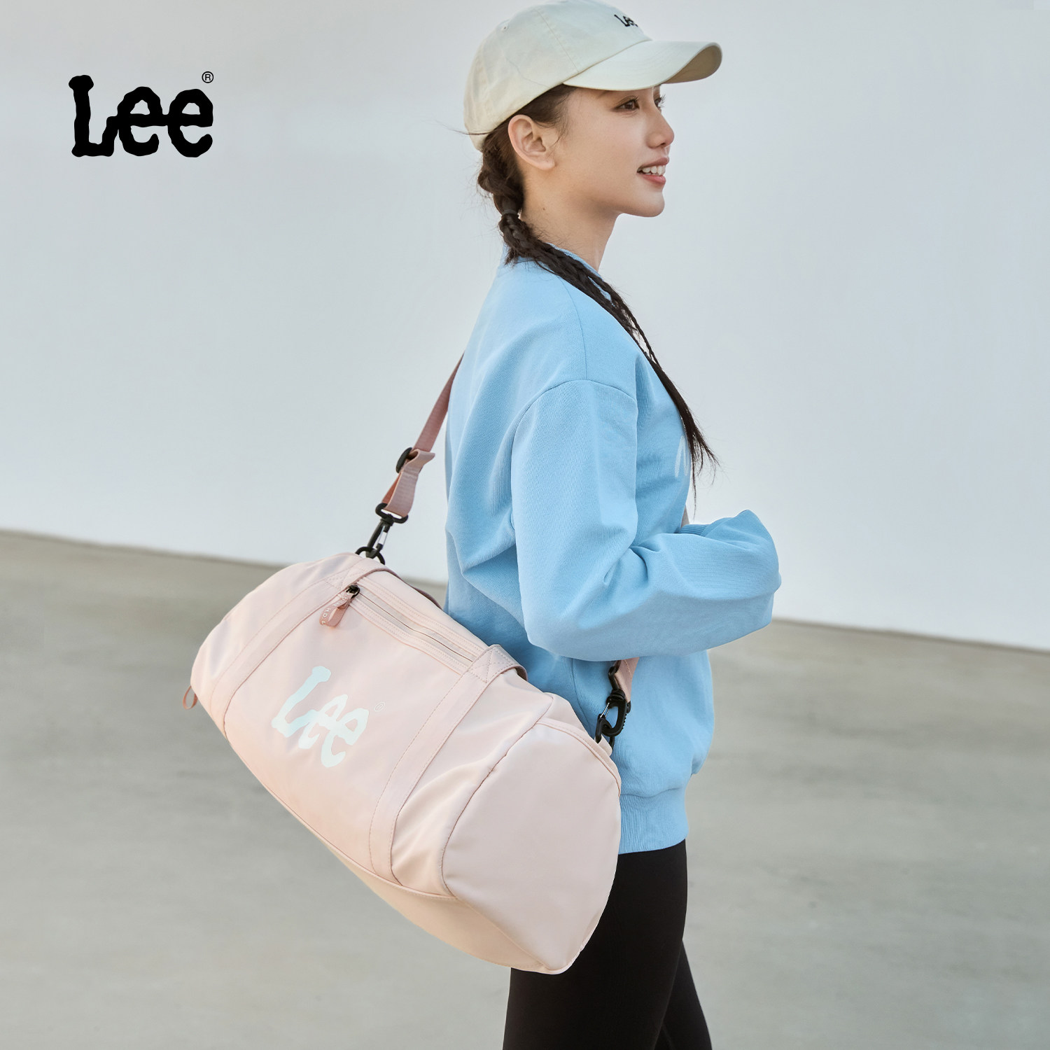 Lee旅行包女大容量干湿分离短途轻便出差手提斜挎行李袋健身包男
