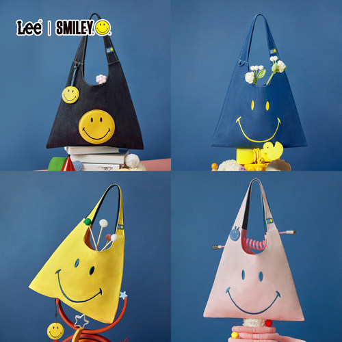 Lee×Smiley联名笑脸包