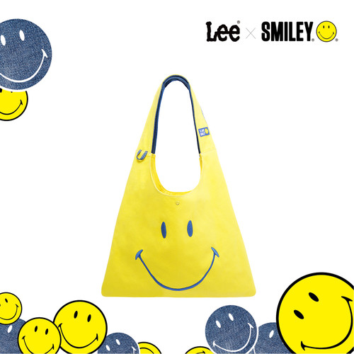 Lee&Smiley联名黄色托特包