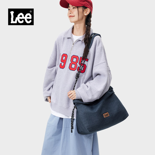 Lee潮牌休闲斜挎包女背包