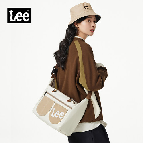 Lee新款休闲斜挎包女生背包