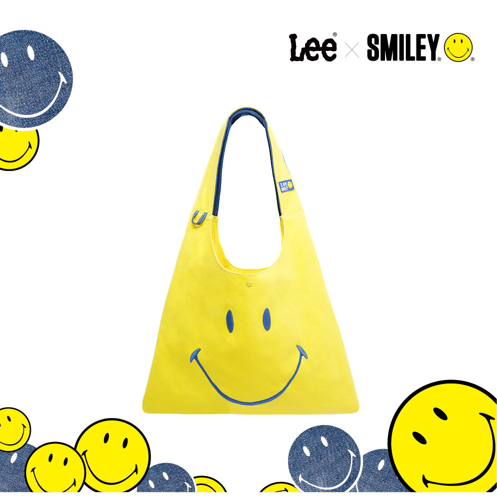Lee×Smiley联名笑脸牛仔托特包