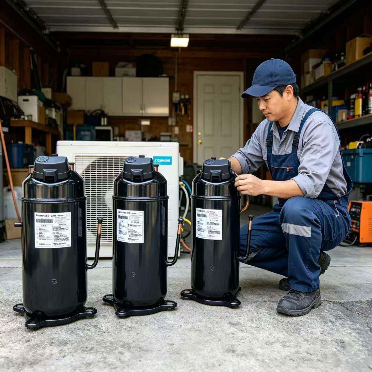 10. 东芝空调核心制冷压缩机RA421A3TB-20MD DA421A3FB-29M DA421