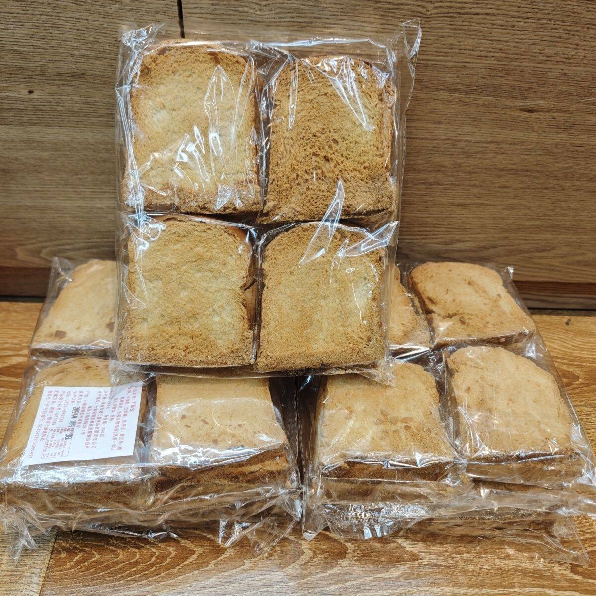 瑞丽干面包泡鲁达专用面包干现货代购包邮香酥脆饼材料200g1袋