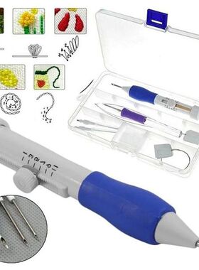 Magic Needle for Embroidery Carpet Knit Punch Needle Kit Nee