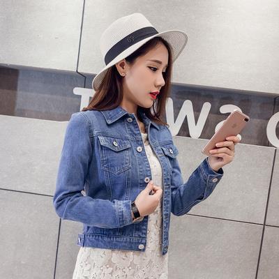 Jeans Jacket and Coats for Women Short Denim Jackets Ladies
