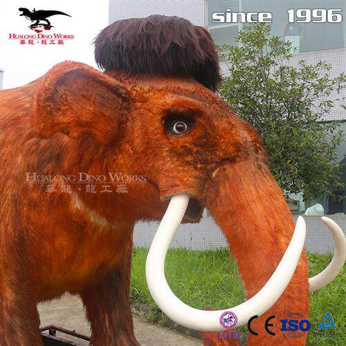 仿真远古生物猛犸象大型动物展览模型制作自贡仿真模型制作厂家