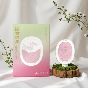 上海图书馆文创扩香挂件厚实平滑立体浮雕精美车载家居伴手礼