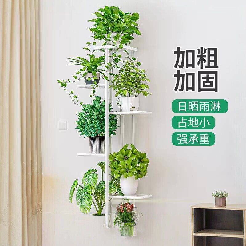 新疆西藏包邮花架子室内家用客厅花盆架落地式置物架可折叠多层绿