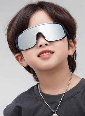 日本品质儿童骑行眼镜男童女童护目镜户外滑雪镜大框防紫外线防风