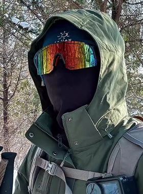 日本品质登山护目镜爬山墨镜自行车骑行眼镜户外徒步防紫外线防风