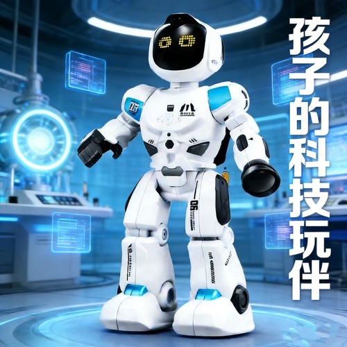  孩子的科技玩伴 儿童智能机器人 早教编程益智玩具宝爸宝妈首选