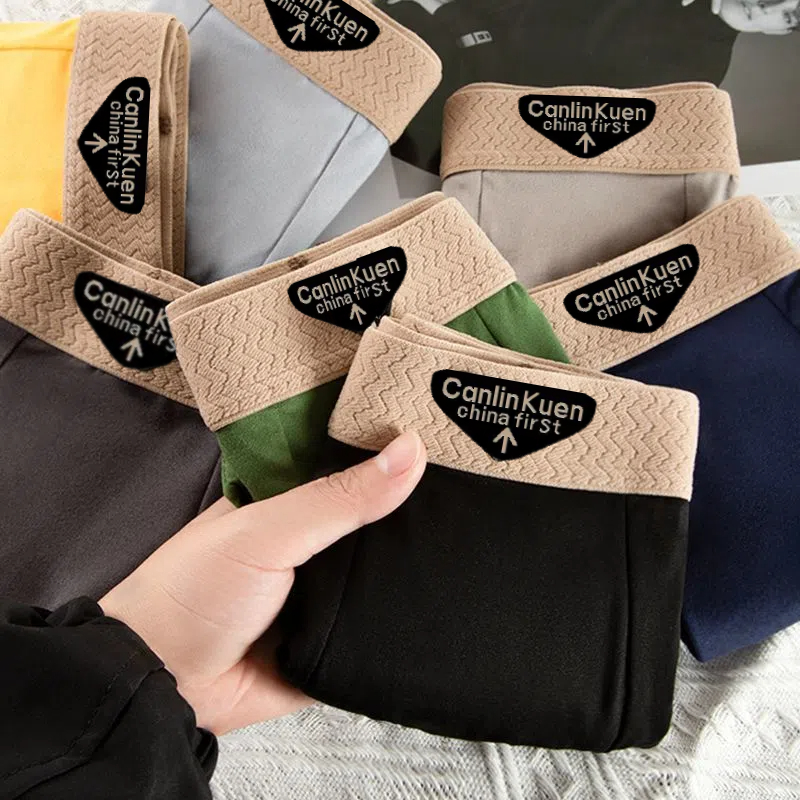 2025新款透气条纹平角内裤