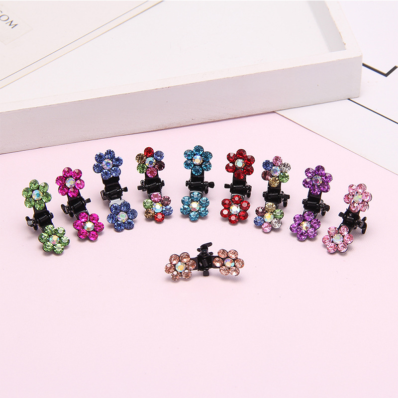 儿童水钻小号抓夹公主发饰