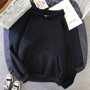 ebayWISH跨境独立站eBay女T空白纯色连帽衫 跨境2021亚马逊 卫衣