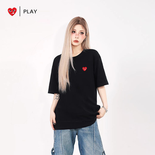 PLAY官方旗舰店正品纯棉短袖T恤男女同款2026夏季新款宽松上衣服