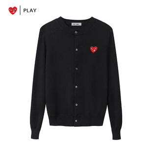 官方旗舰店正品PLAY针织开衫外套2026春秋季新款休闲开衫圆领毛衣
