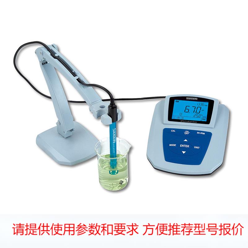 MP511台式pH计适合测量离子强度适中水溶液三信实验室PH值测试仪