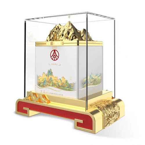 宜品辉煌腾达千里江山 四川宜宾生产 珍藏摆柜优级大坛酒52度2L*1