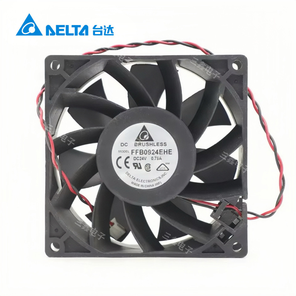 FFB0924EHE  全新原装 台达 24V 变频器风扇 9238  9CM风扇