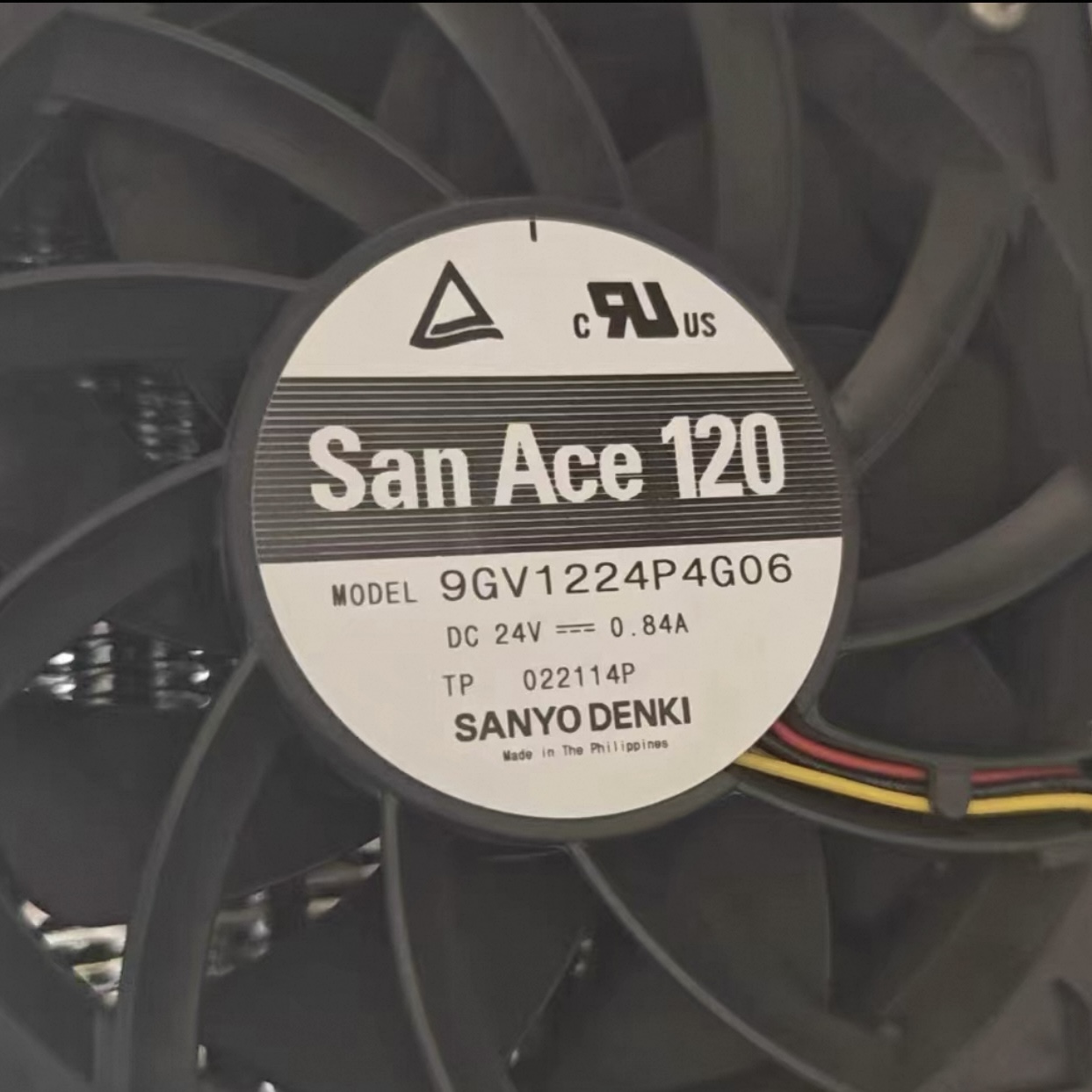 全新SANYO三洋 9GV1224P4G06 24V 0.84A 12025变频器风扇