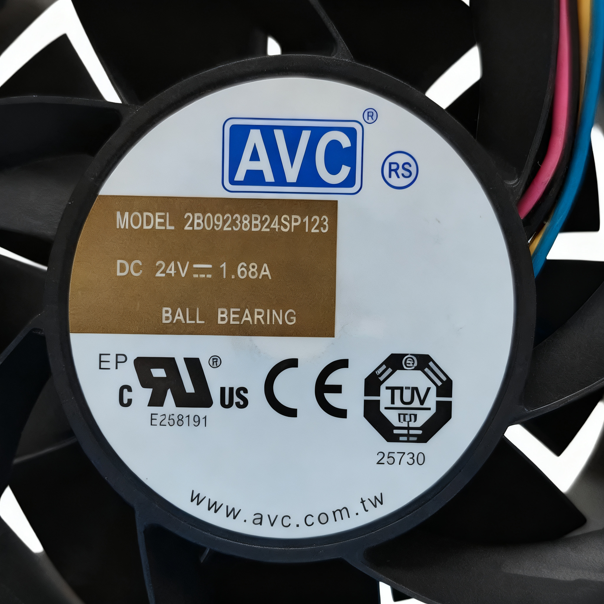 全新AVC奇宏 9238 24V 1.68A 2B09238B24SP123 暴力温控散热风扇