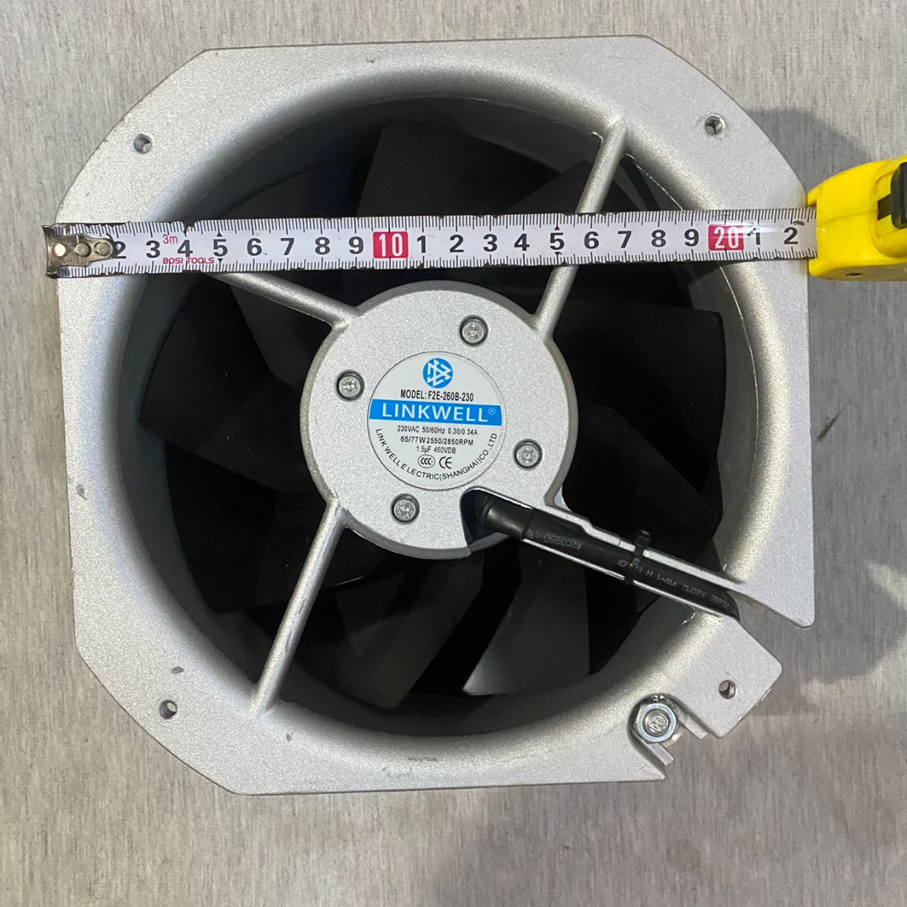 22580配电箱机柜轴流散热风扇