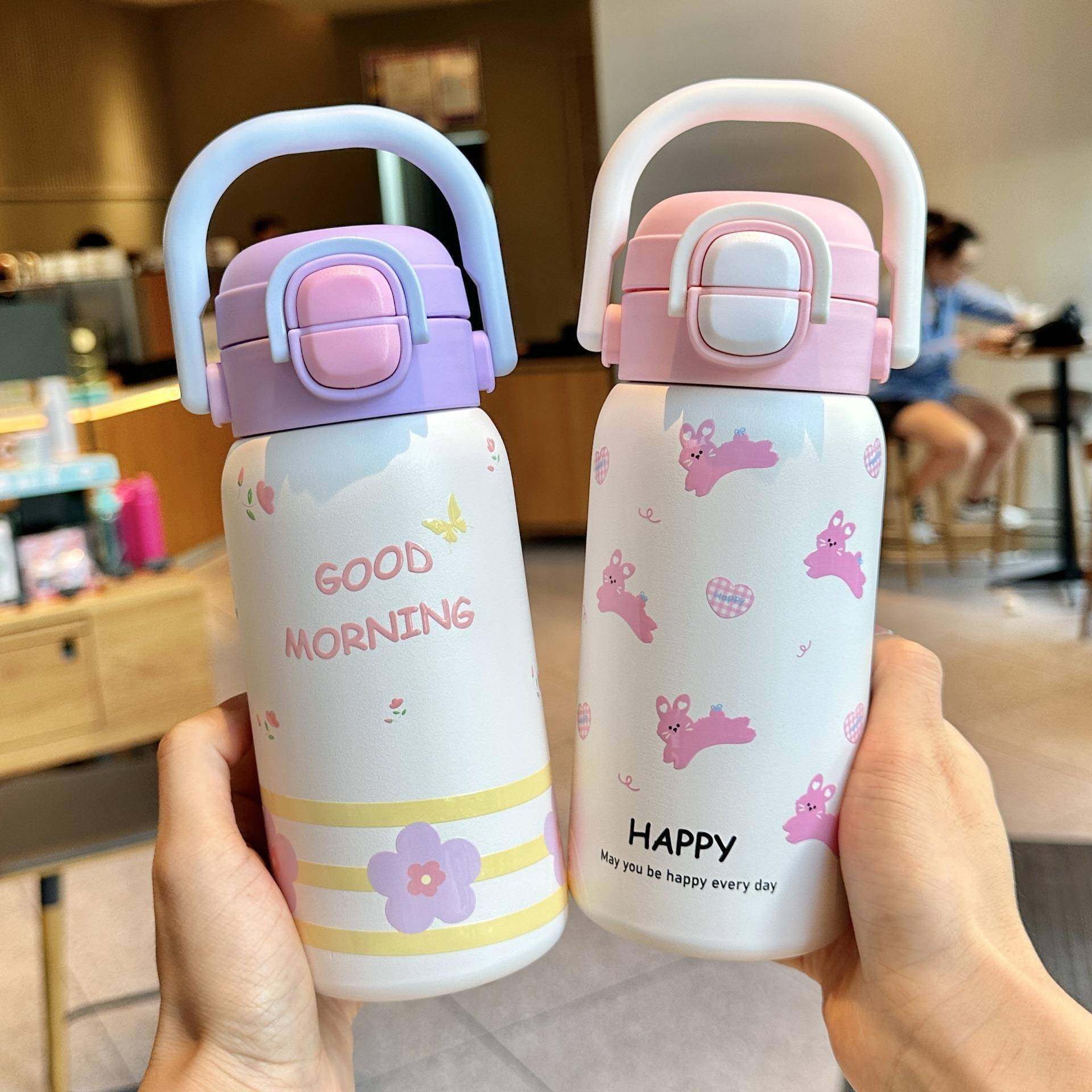 2026新款儿童保温杯男女学生孩子316双饮吸管水杯子上学专用杯子,餐饮具,保冷/保温杯,淘宝优惠券,粉丝福利购,淘宝优惠卷