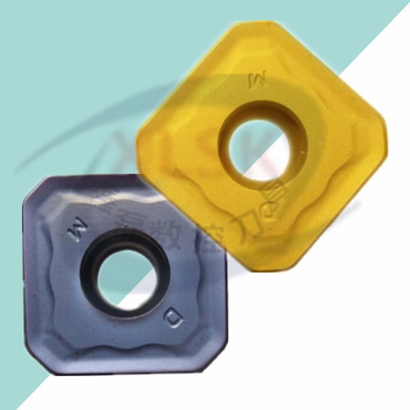 株洲数控刀片45度面铣刀数控铣刀片YBC301 SEET12T3可转换铣刀片