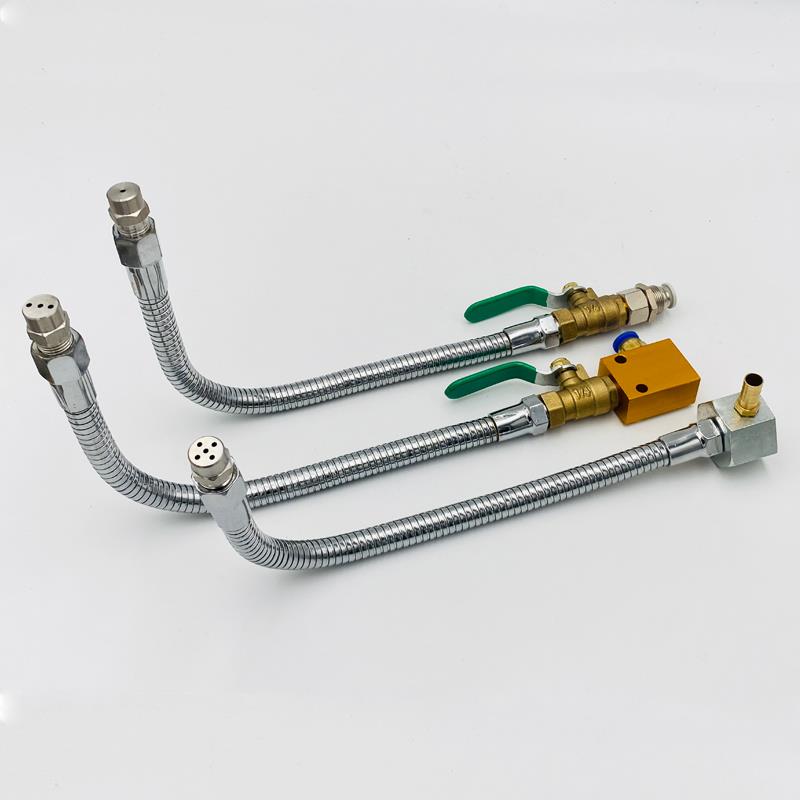 金属软管喷嘴机床万向可调喷气嘴磁力座多孔风刀冷却清扫降温喷头