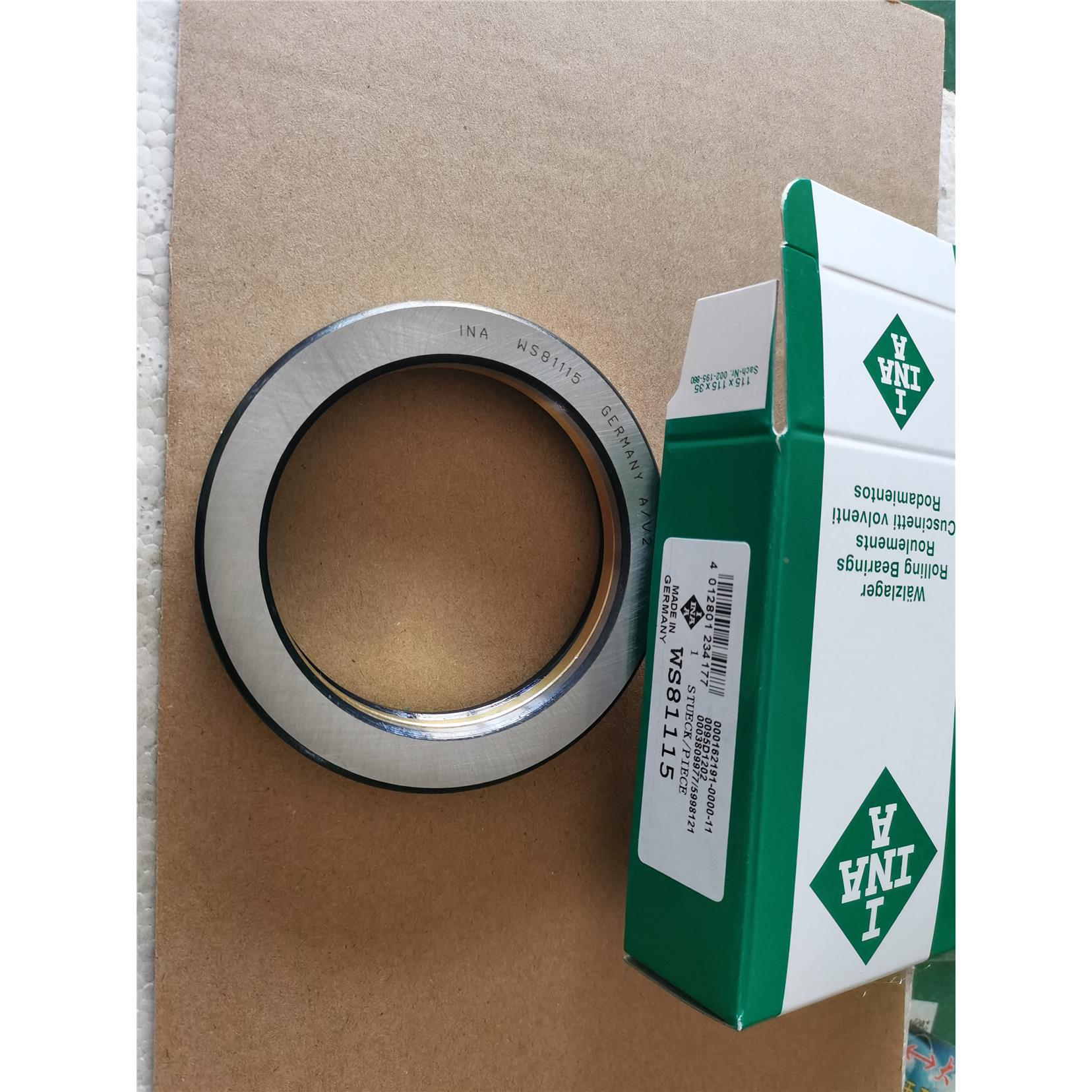 德国进口INA推力滚子轴承 WS51115 81115 81116 81117 81132 8113