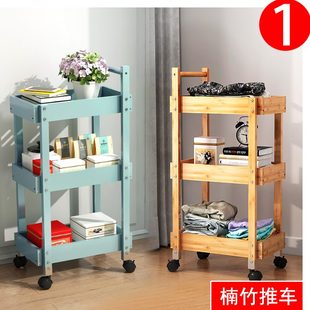 美容车小推车理发店工具车柜发廊美发三层美容院专用多功能置物架