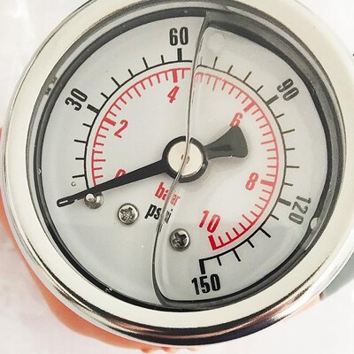 热销全自动排气阀带压力表1寸真空阀灌溉水泵回气阀外丝自来水管