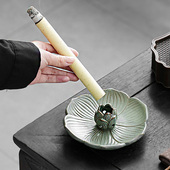 热销艾条专用底座固定架插艾柱家用艾草熏蚊香棒香炉器具托盘艾灸