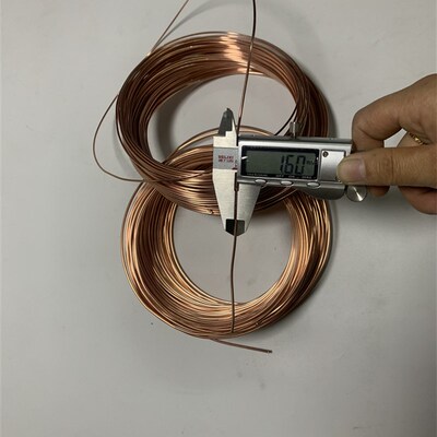 热销紫铜软管实验室软铜管毛细空心铜管软态纯铜管折弯退火铜管11