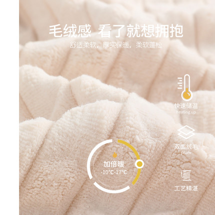热销睡衣女冬季珊瑚绒加厚加绒保暖女款秋冬法兰绒大码冬款冬天家