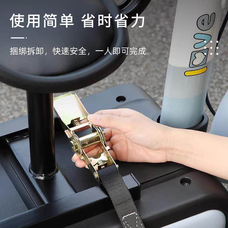热销电动车儿童座椅固定器婴儿座椅捆绑带新型货车紧绳器绳子拉紧