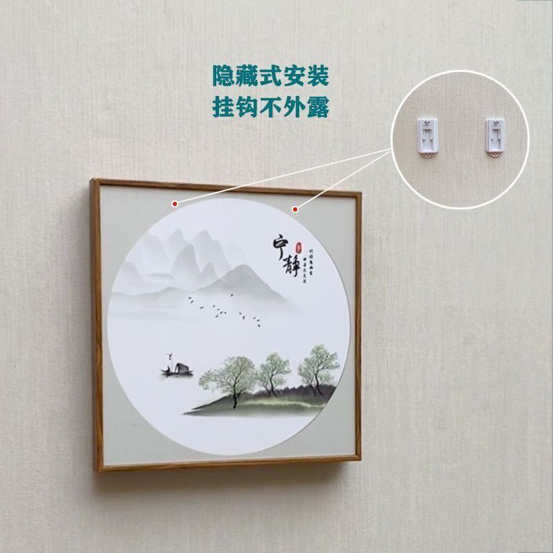 热销隐藏式可调节挂画神器免打孔婚纱照专用无痕钉相框固定器无痕