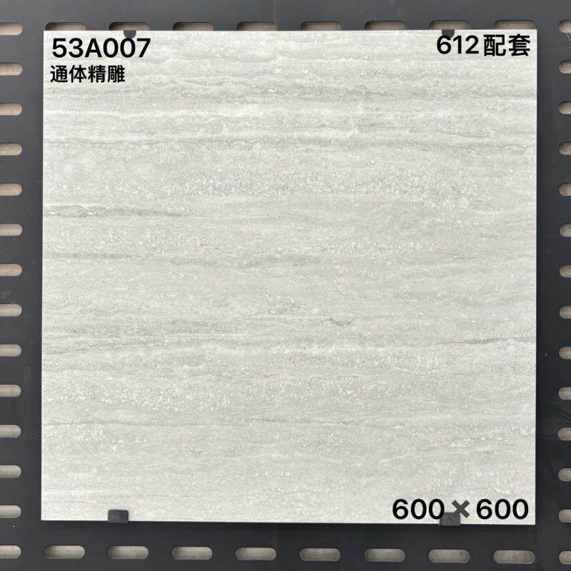 热销通体600X600瓷砖仿古哑光灰黑黄色1200精雕模具面防滑麻面地