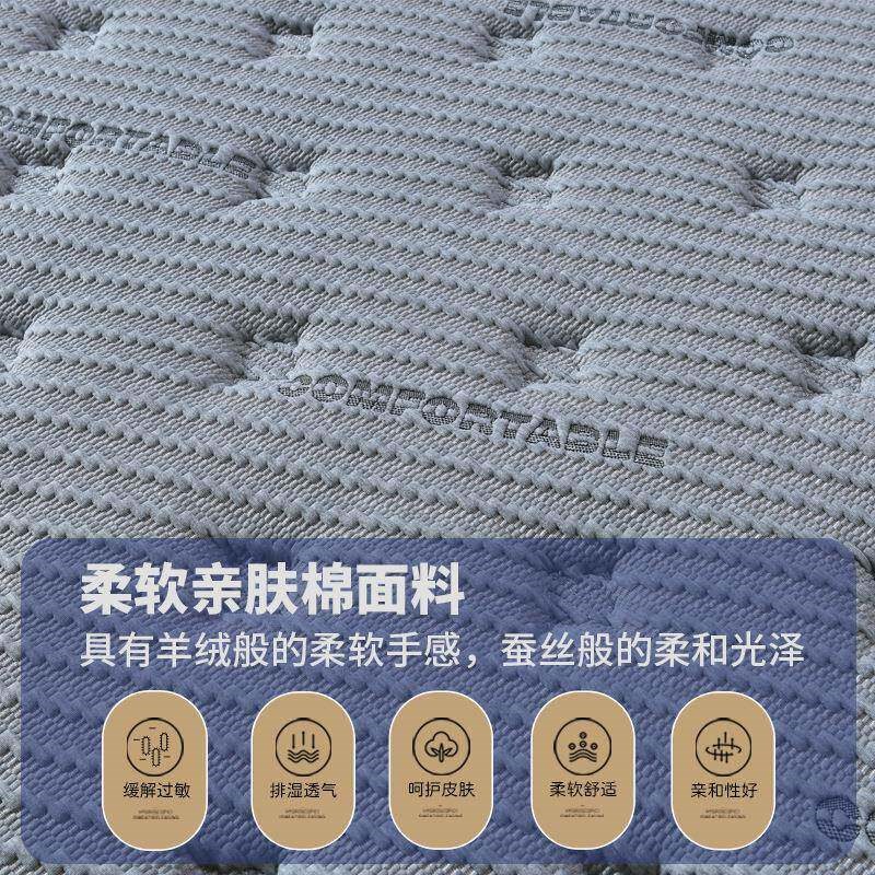 热销家WOH用18米.偏软有释压棉独立袋装弹簧床垫5亲氧肤静音酒店