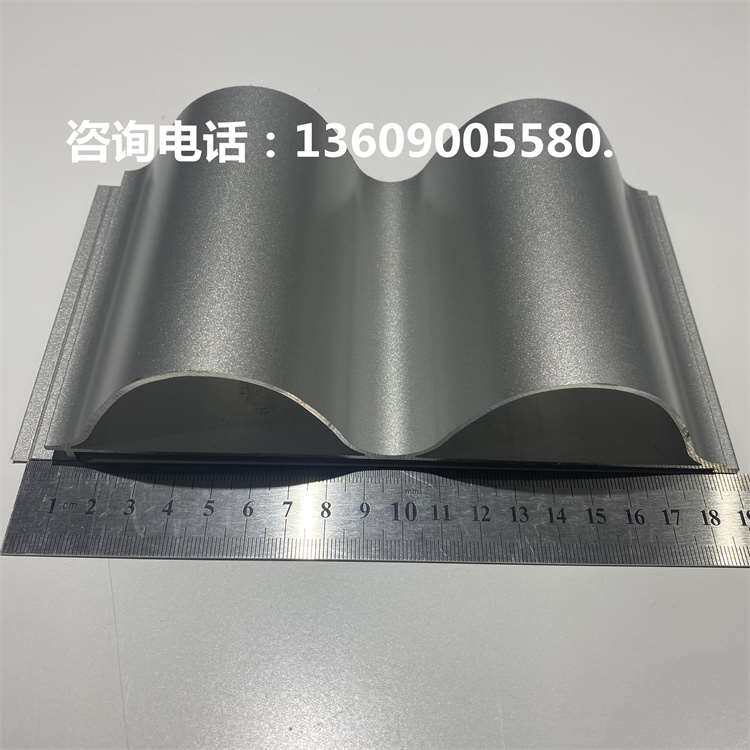 热销现货速发新品波浪形护墙板 金属格栅背景墙造型装饰波纹型材
