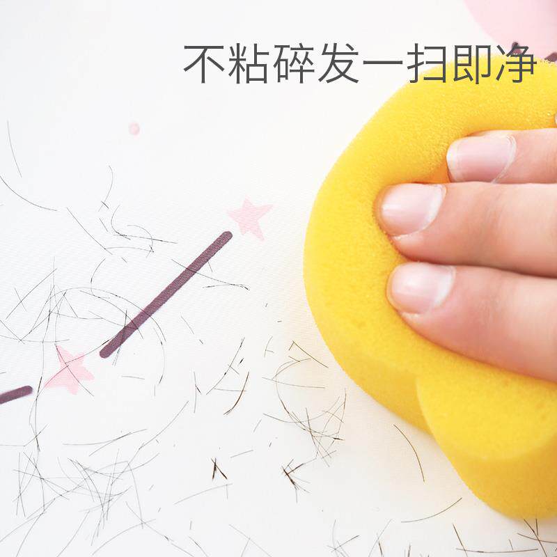 热销理发围布儿童防水不粘发宝宝剃发罩衣披肩家用婴幼儿剪头发罩