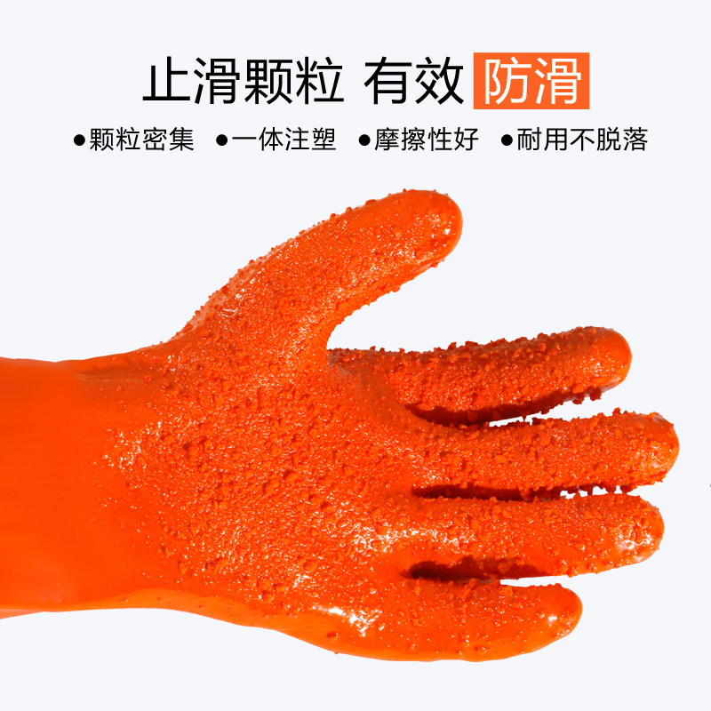 热销去皮刮鱼鳞神奇手套削皮橡胶塑胶家务耐用耐磨加厚防滑劳保工